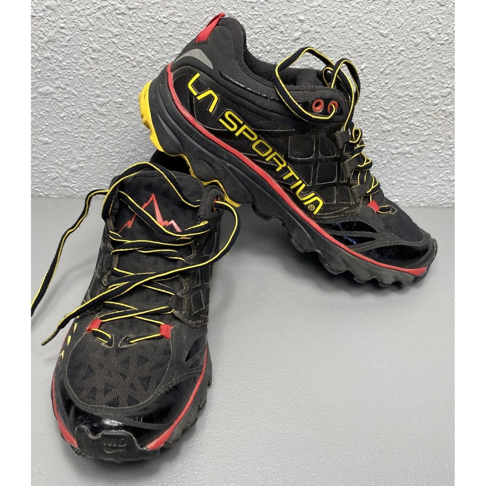 La Sportiva Men's Helios SR Black Running Shoes Sneakers Size 5